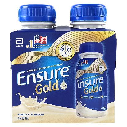 

[ COD ] NEW Singapore Susu Abbott Ensure Gold Nutrition Shake Bottle Vanilla