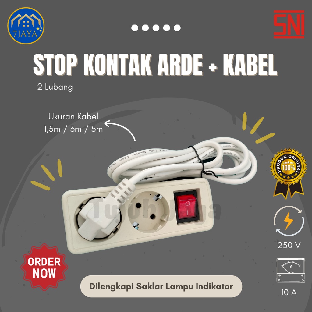 Stop Kontak + Kabel