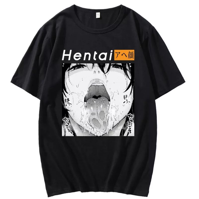 Kaos Tshir Baju Anime Kartun Waifu Material Atasan Pria wanita Kaos Estetik Distro anime jepang kere