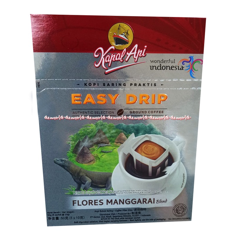 Kapal Api Easy Drip Flores Manggarai 5sachet Blend Kopi Forest Bubuk Kapalapi Dengan Saringan Kopi Saring Coffee Drip Flores Mangarai