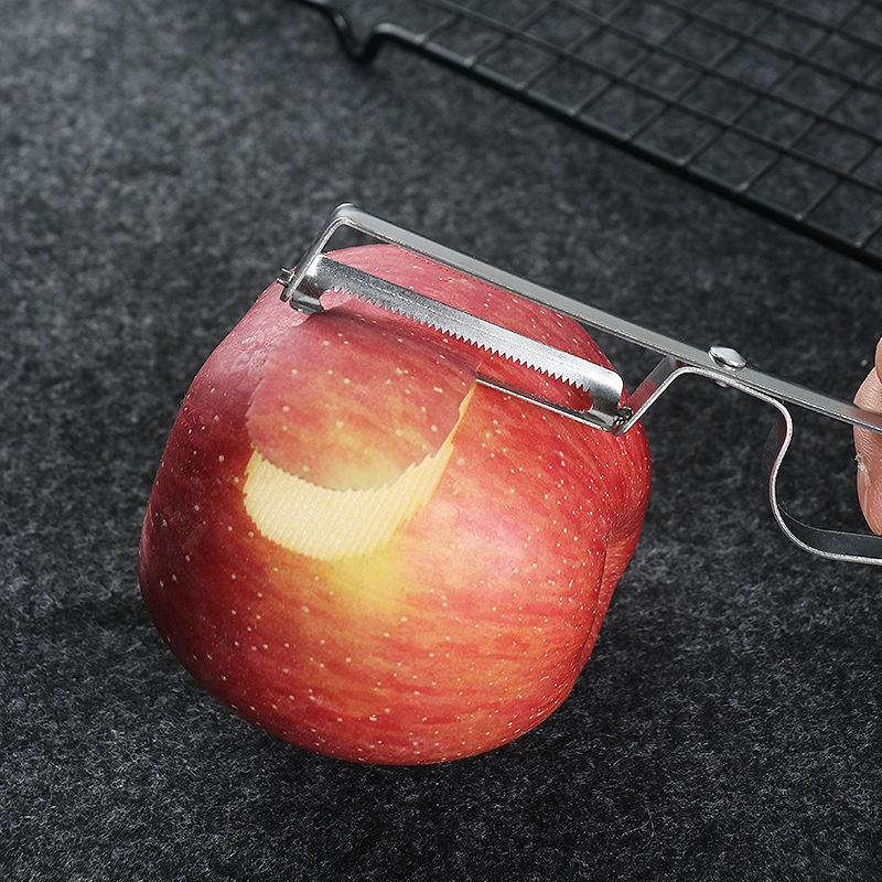 Peeler Dapur Pengupas Kentang Sayuran Buah Serbaguna Bahan Stainless Steel Model Parutan Terbaru Import