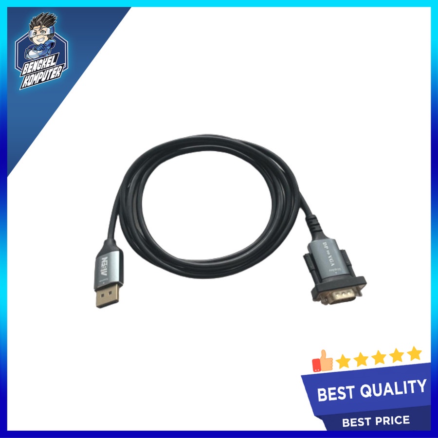 CABLE DP TO VGA 1.8M AISEN