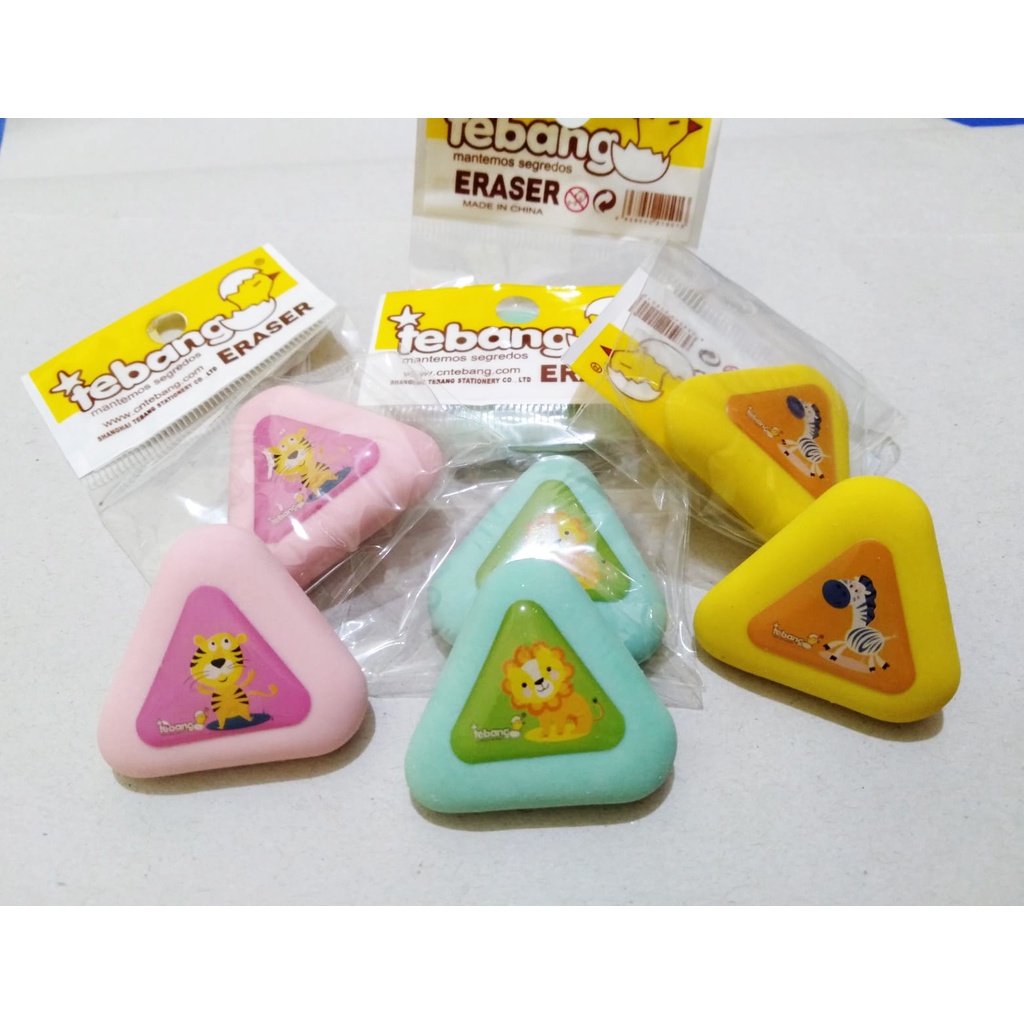 

Penghapus Pensil Anak Sekolah Karakter Binatang Lucu Eraser Animal for Kid