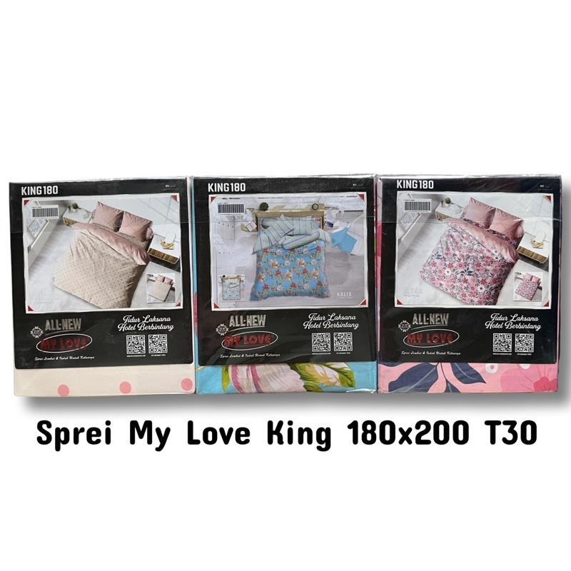 Sprei My Love 180x200 T30