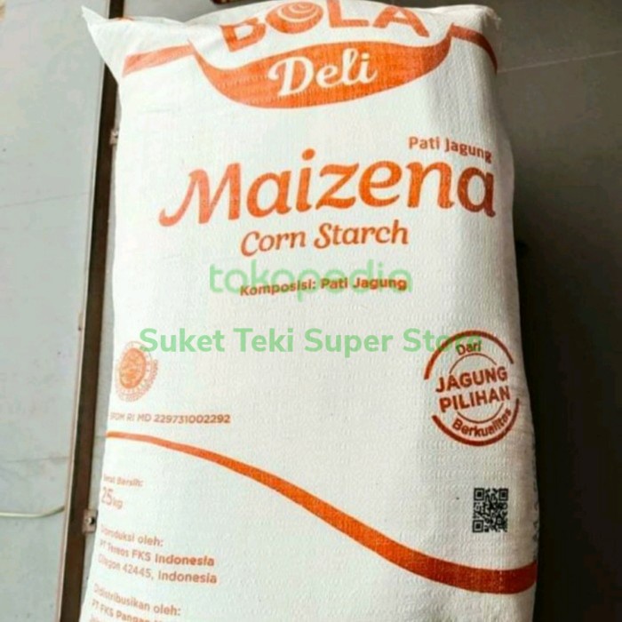 

Tepung Maizena Bola Deli 25 Kg Tepung Jagung Bola 25Kg Bal Karung Gojek