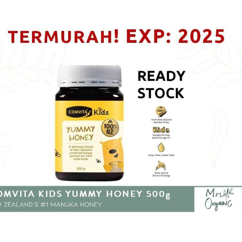 

ARTLl2L6--COMVITA Kids Yummy Honey 500 gr - madu manuka anak murni new zealand