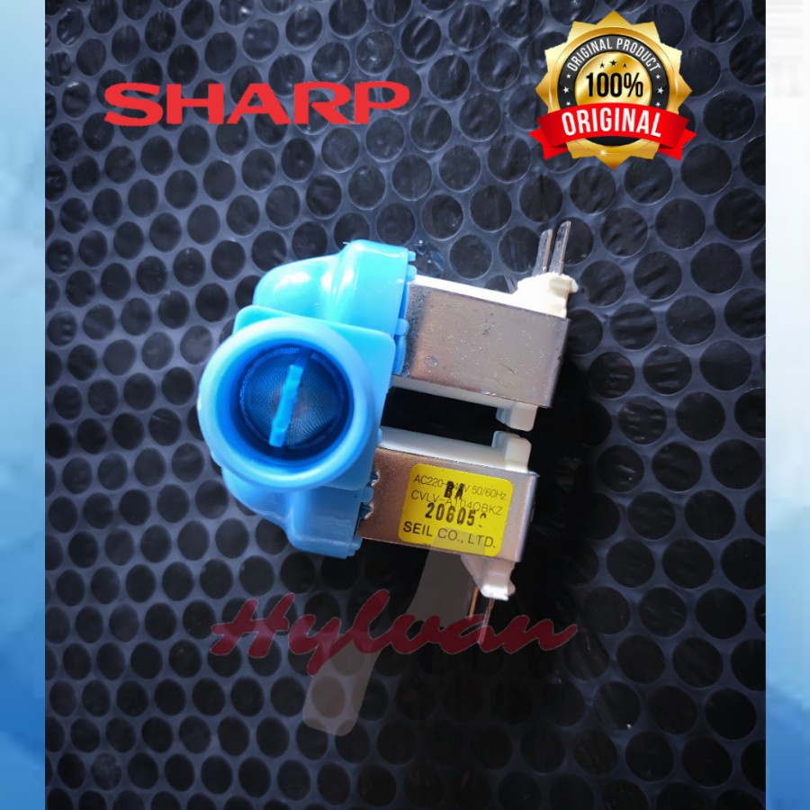 Selenoid Water Inlet Mesin Cuci Double Sharp Original