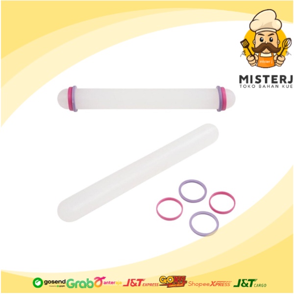 Fondant Rolling Pin | 22 cm | Rolling Pin Fondant | Rolling Pin Adonan