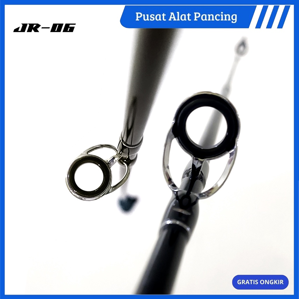 Joran Pancing Spinning &amp; Bait Casting Carbon Solid Horse Mount Rod UL Super Lembut Micro-Object Lua Rod Water Drop Wheel Set Pegangan Joran Ultra Light