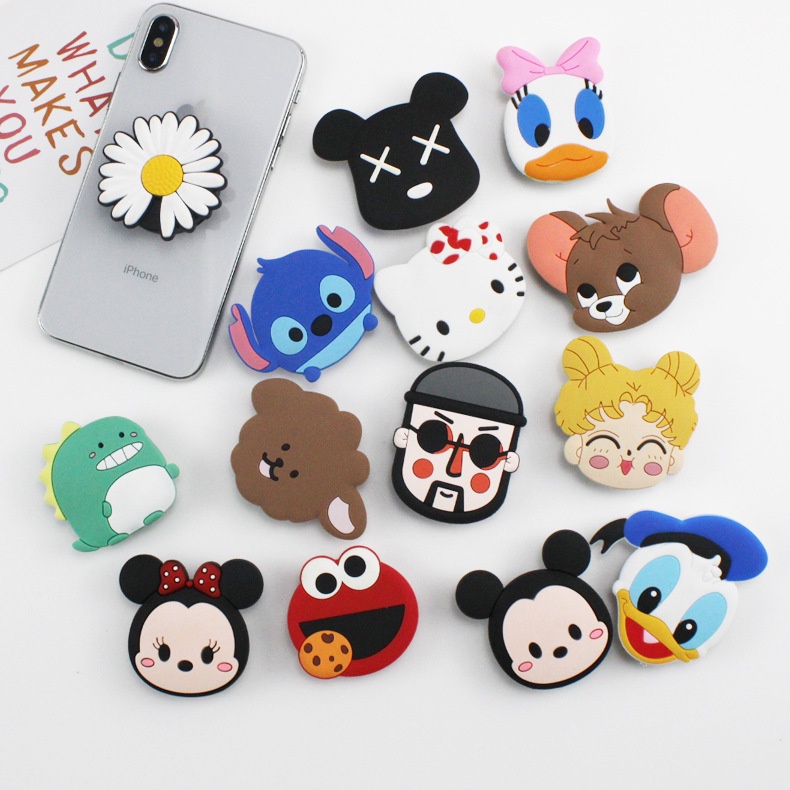 Pop Socket HP 3D Karakter Cartoon Pop Socket 3D Aksesoris Handphone 205