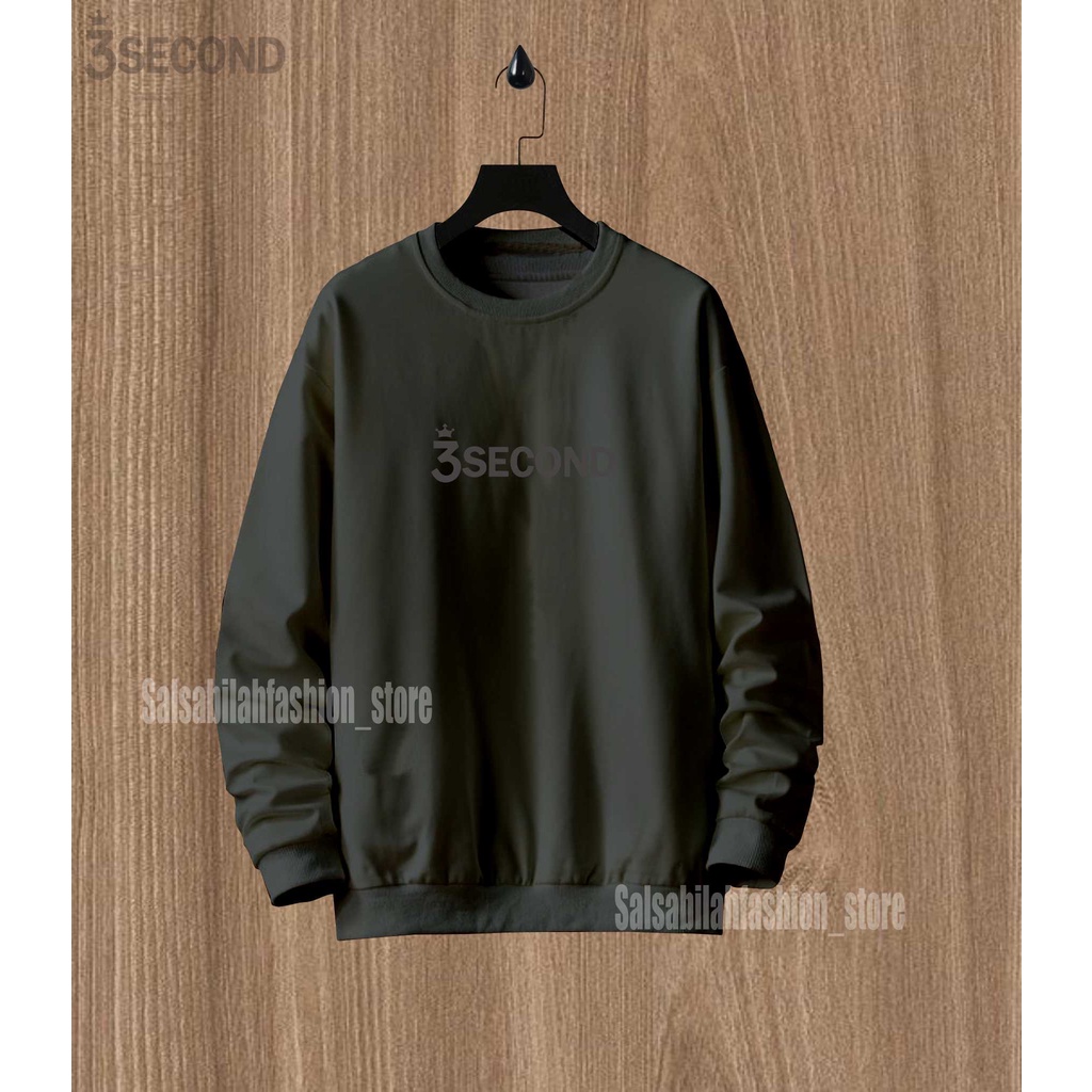 Sweaterpria Murah Distro Keren Jaket sweater Crwnex 3SECOND ORIGINAL Sweater&amp;Kardigan Polos ME2GX7 &quot;CRWNEX