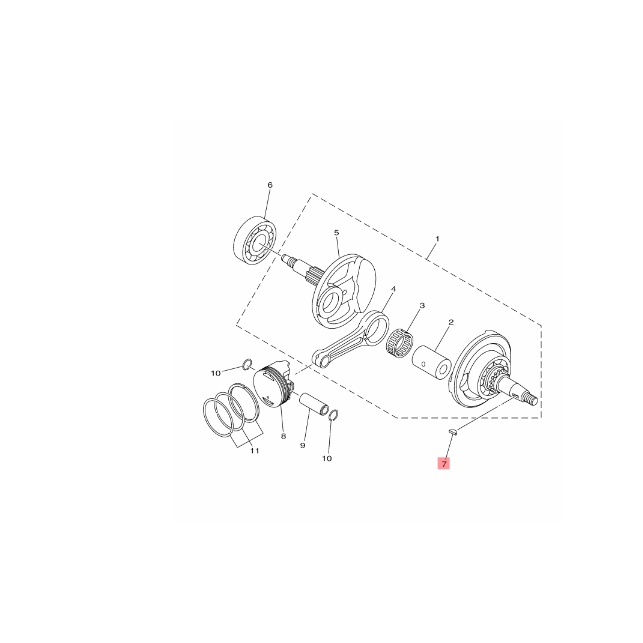 key woodruff spi magnet crypton vega r zr rr force fi jupiter z 105 110 burhan 115 robot z1 lexam - jupiter mx 135 lama njmx original ygp 90280-03017