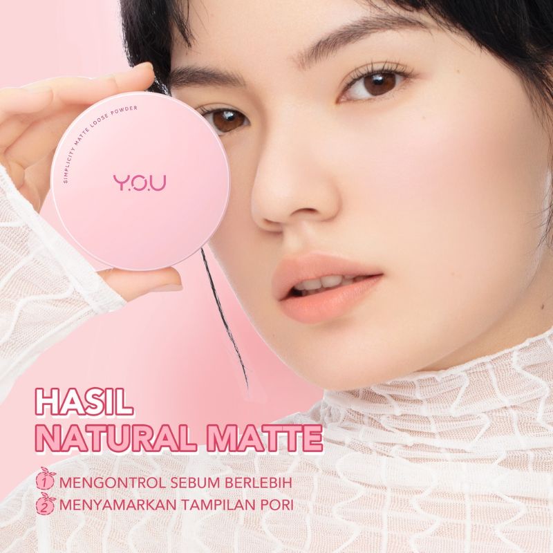 Y.O.U SIMPLICITY LOOSE POWDER -BEDAK TABUR WATERPROOF -BEDAK TABUR MURAH.