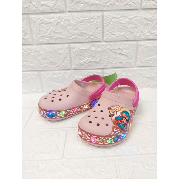 SANDAL ANAK LAMPU/ LED PRINCESS KIDS AND JUNIOR CROSS