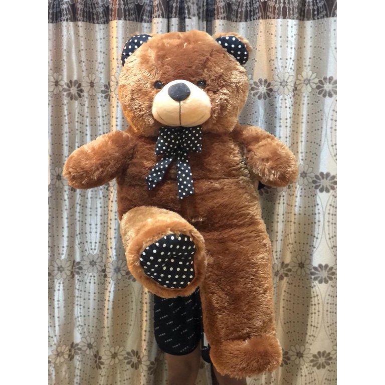 BONEKA TEDDY BEAR JUMBO UKURAN 1 METER BONEKA PLUPI JUMBO BONEKA BERUANG JUMBO