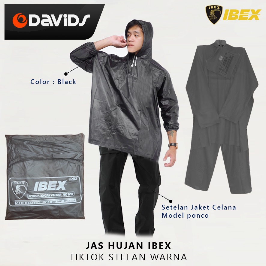 Rain Coat Jaz Hujan Raincoat Jas Ujan Setelan Pria Wanita Jass Murah Mantol Mantel Ibex Tiktok