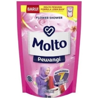 PEWANGI MOLTO FLOWER SHOWER PINK POUCH 280ML (n015302)