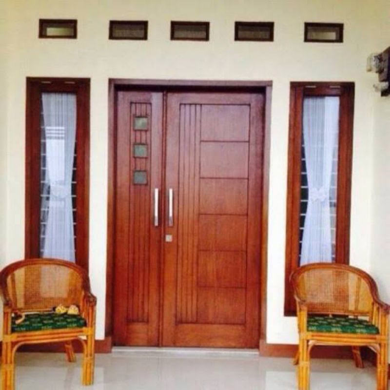 Set Pintu Kupu kupu Tarung Kaca