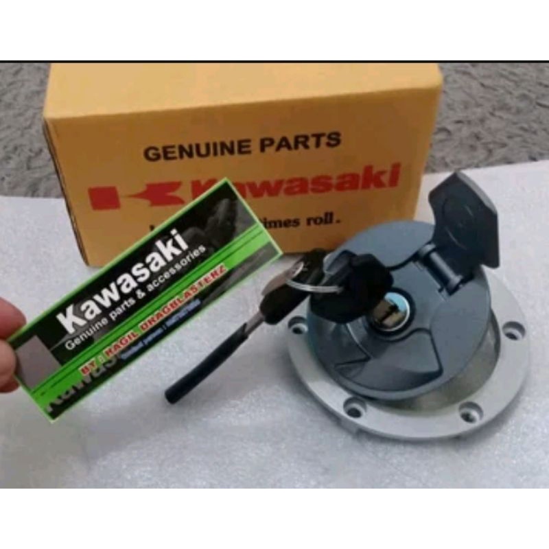 Tutup tangki tutup Tengki ninja 250 fi z250 ninja 250 r karbu original Kawasaki