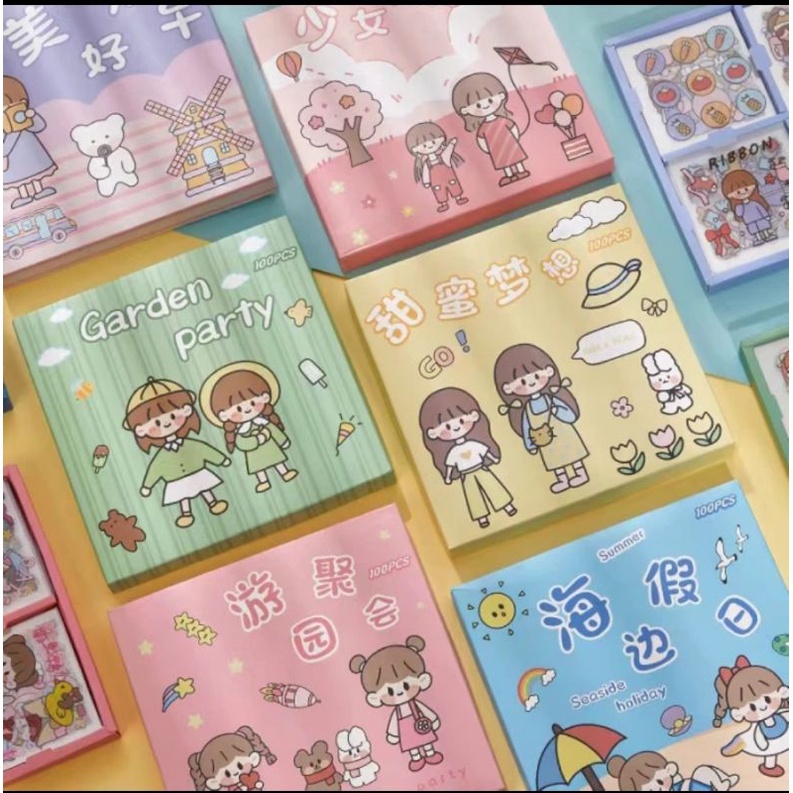 

STIKER AESTHETIC STIKET BOTOL STIKER BUKU COLOR SERIES HARGA /1 LEMBAR