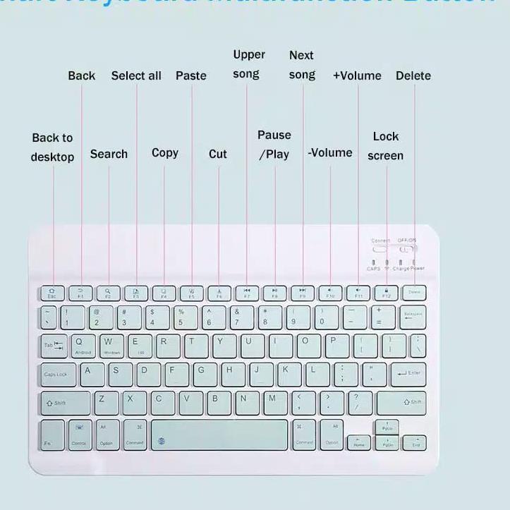 Best Deal--Samsung Tab A8 2022 X205 10.5 | A7 Lite T220/T225 Inch Sarung Flip Leather Case Keyboard 