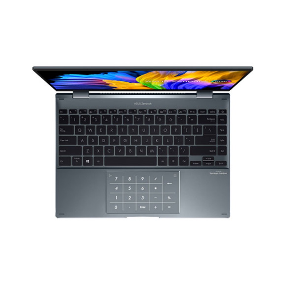 Asus Zenbook Touchscreen 2in1 14 OLED UP5401ZA i5 12500H 8GB 512GB SSD IRISXE W11+OHS 14 Inchi 2.8K NPAD