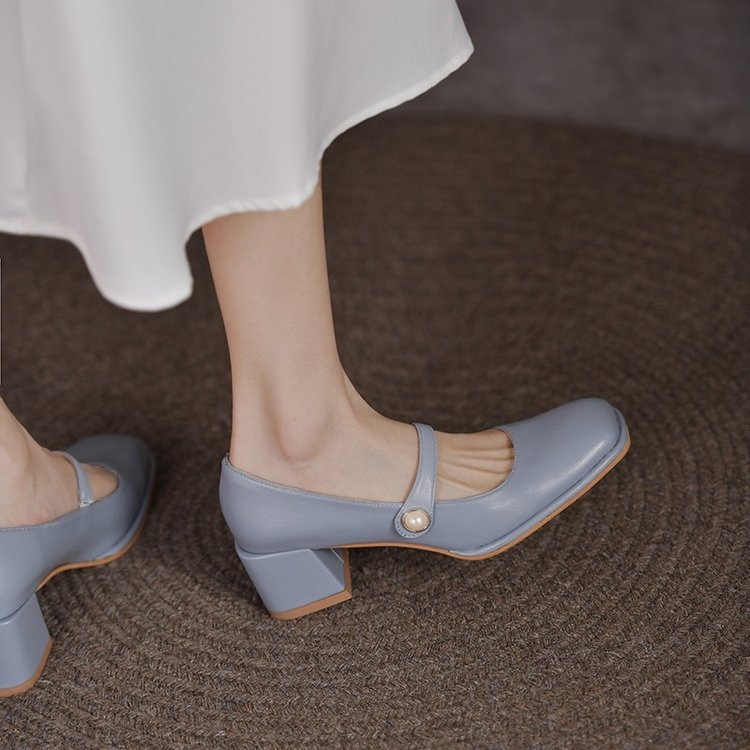Sepatu Kerja Wanita Kekinian Spatu Perempuan Import Terbaru Formal Sepatu hak tinggi Sepatu casual ala Korea SK-011