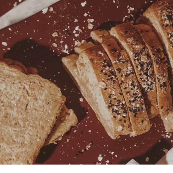 

SALE!!Roti Tawar Diet NUDE BAKE Roti Tawar Oat / Gandum - Vegan, No Egg, No Butter, No Margarine Bebas Kolesterol, Low Calories|SQ5