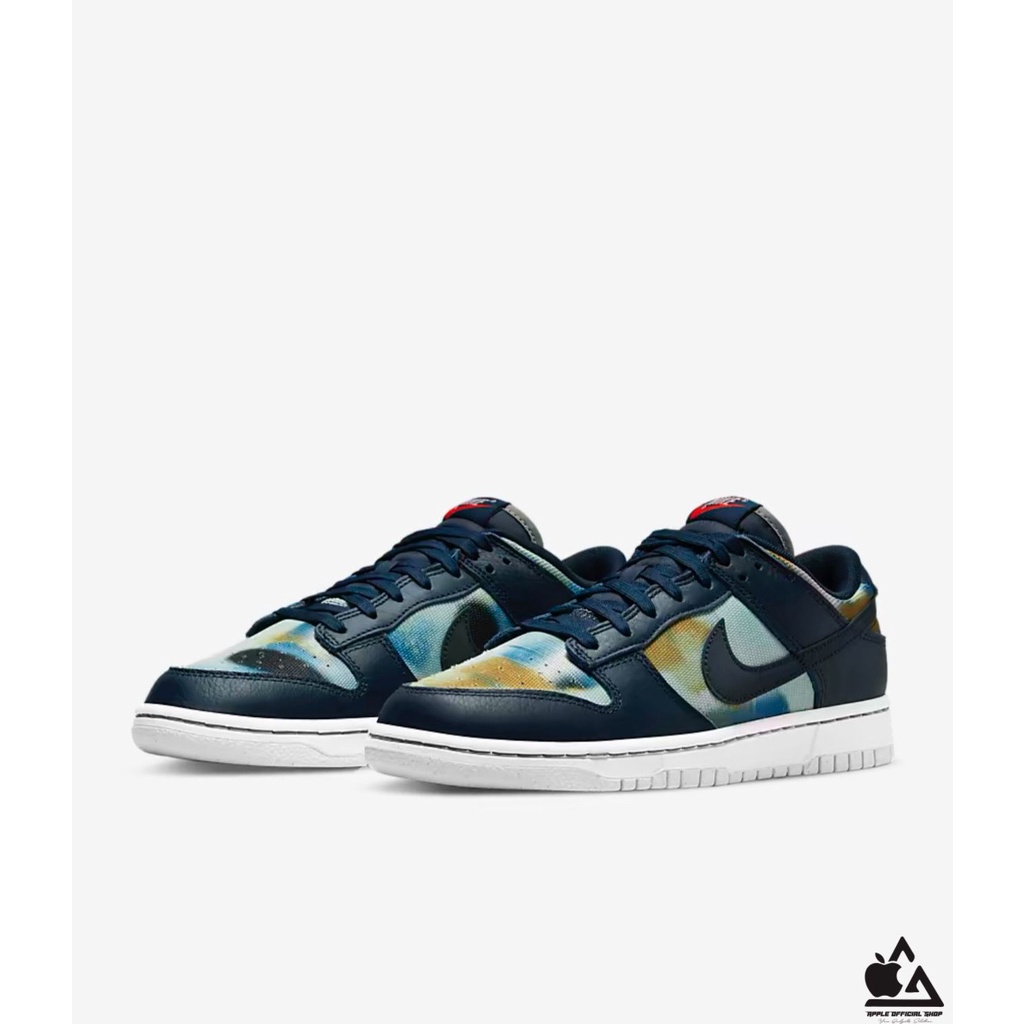 Nike Dunk Low Retro PRM Graffiti Navy US 8.5 / 42 - ORIGINAL BNIB