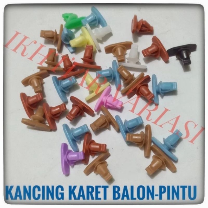 Kancing Karet Balon Pintu Kancing Karet Pintu Klip Karet Pintu Kancing Balon Pintu Mobil Universal