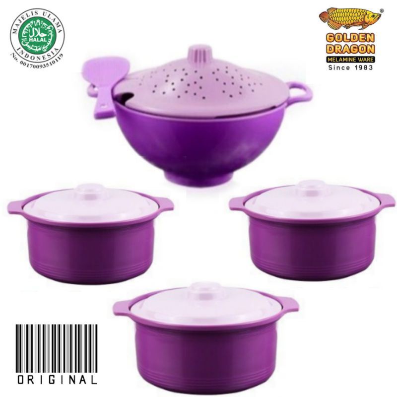 TermurahPrasmanan melamin golden dragon milenia / wadah saji melamin