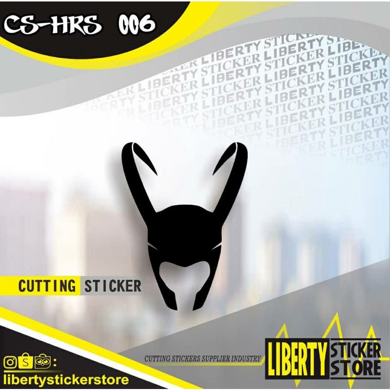 Jual Stiker LOKI | Cutting Sticker LOKI | Bebas Pilih Warna &amp; Ukuran ...