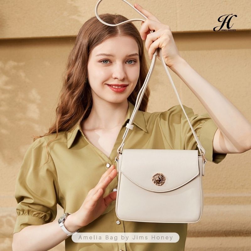 JH. AMELIA BAG JIMSHONEY TAS FASHION WANITA IMPORT (FREE EKSLUSIF BOX)