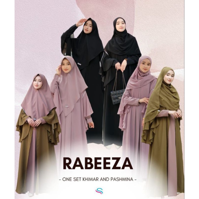 ABAYA RABEEZA SET PASMINA