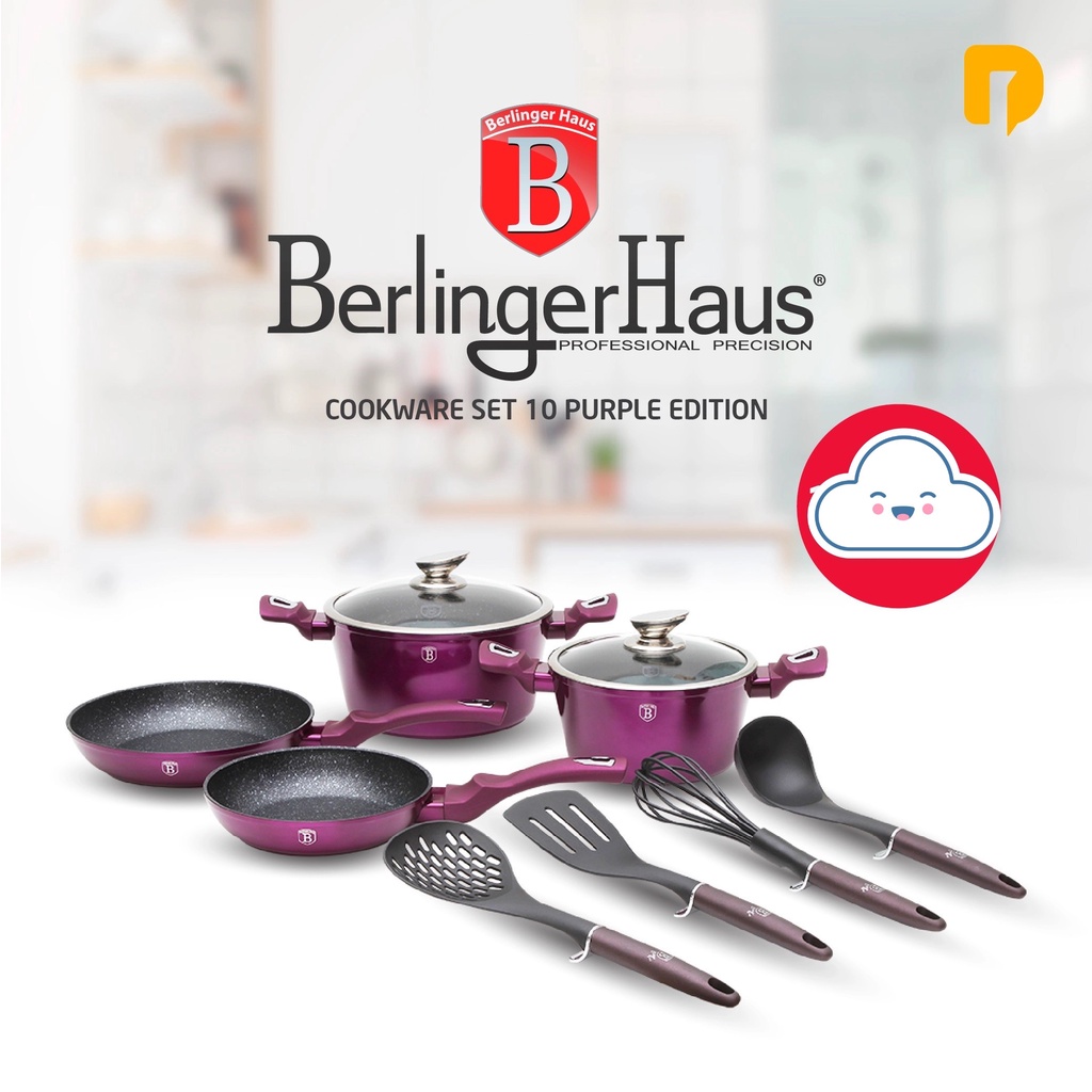 Berlinger Haus Cookware Set 10 Purple Edition