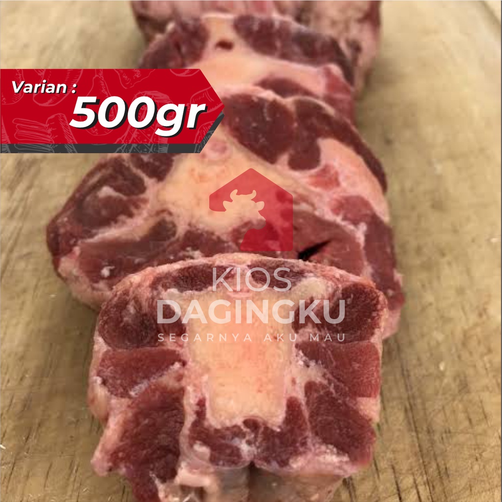 

Buntut Sapi / Oxtail Import / Center Cut - 500gr
