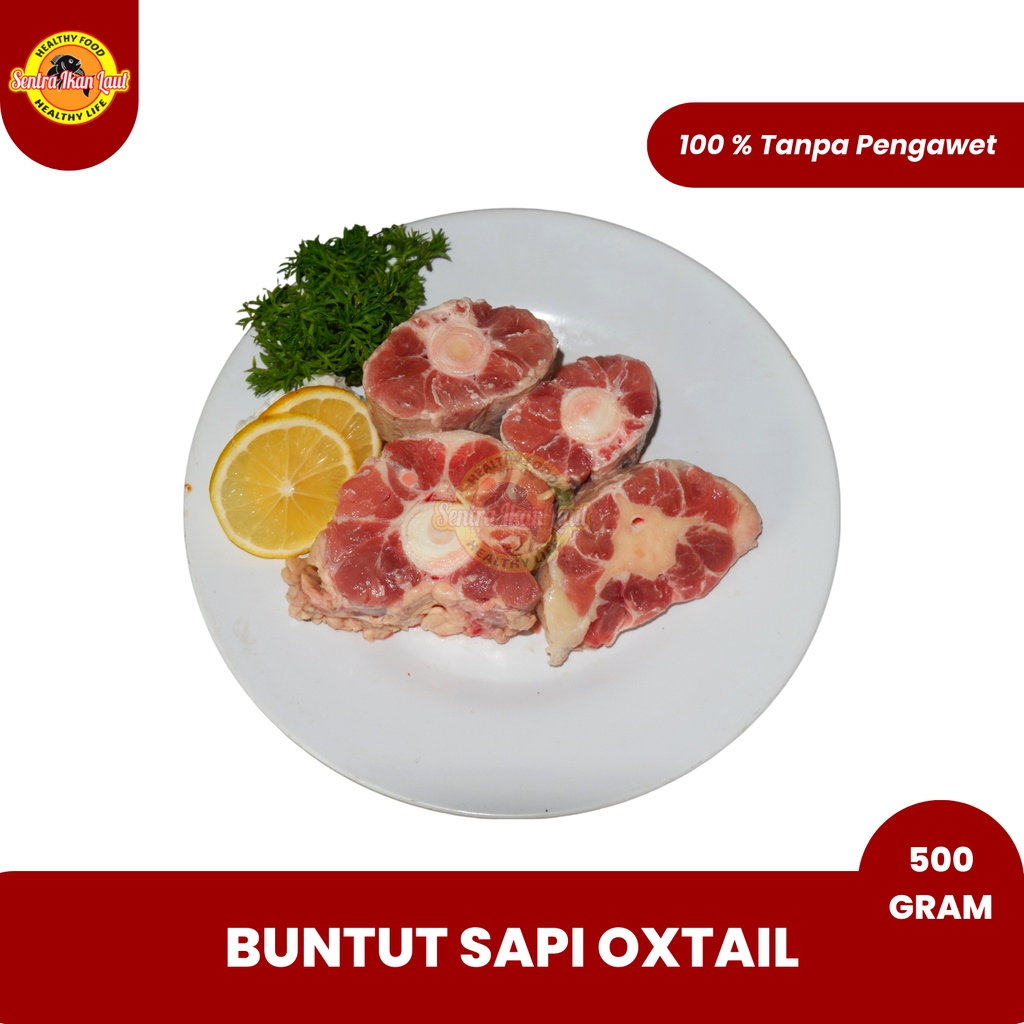 

Buntut Sapi Lokal Oxtail Center Cut Super 500 Gram