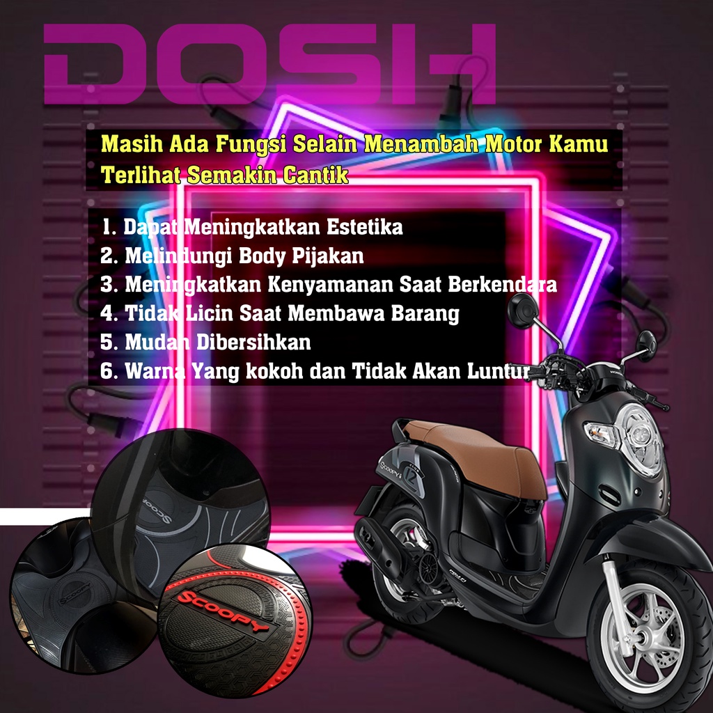 Karpet Motor Scoopy / Pijakan Kaki Motor Scoopy / Alas Kaki Motor Scoopy / Karpet Scoopy / Pijakan Kaki Scoopy / Alas Kaki Scoopy / Dosh