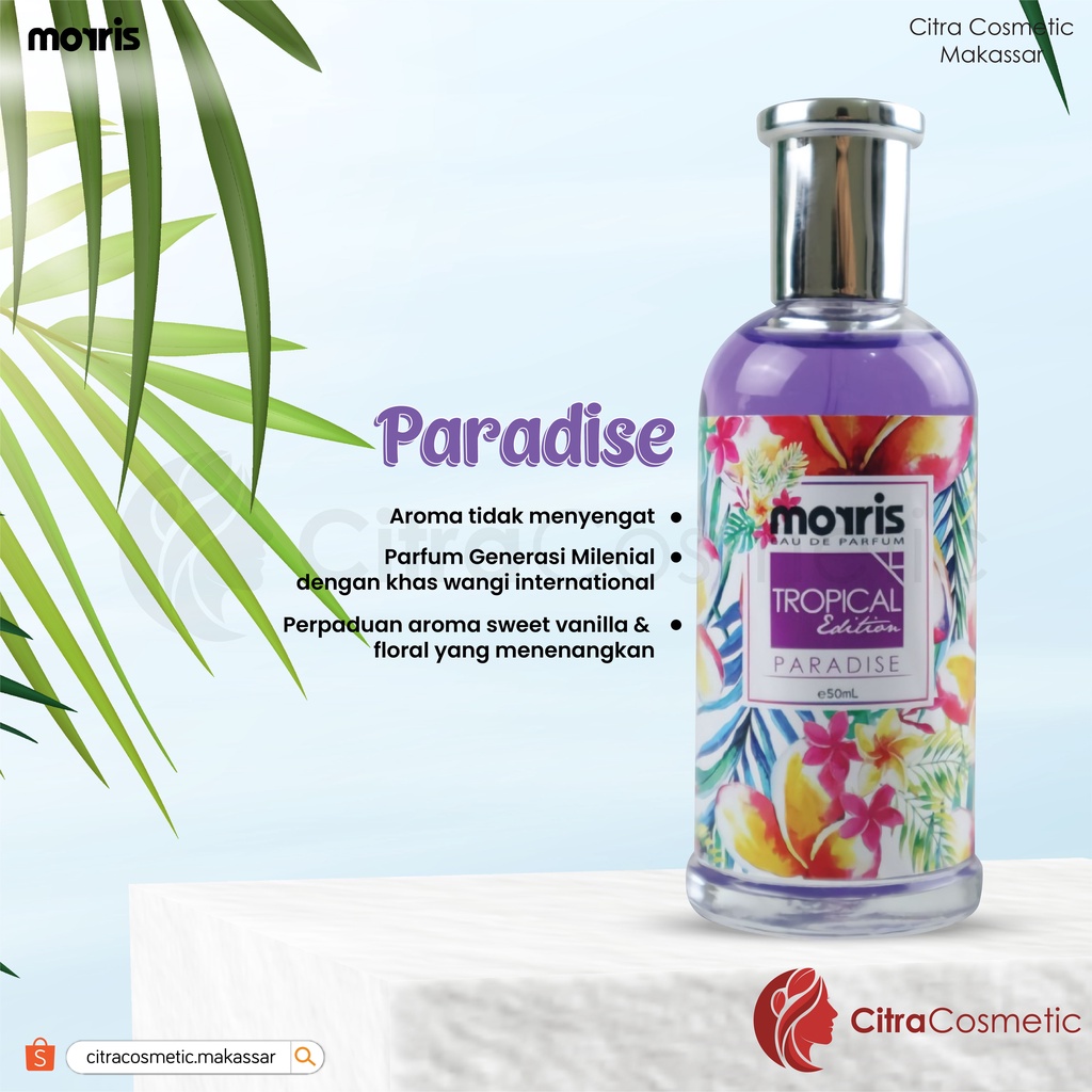 Morris Parfum Tropical Edition 50 Ml Series