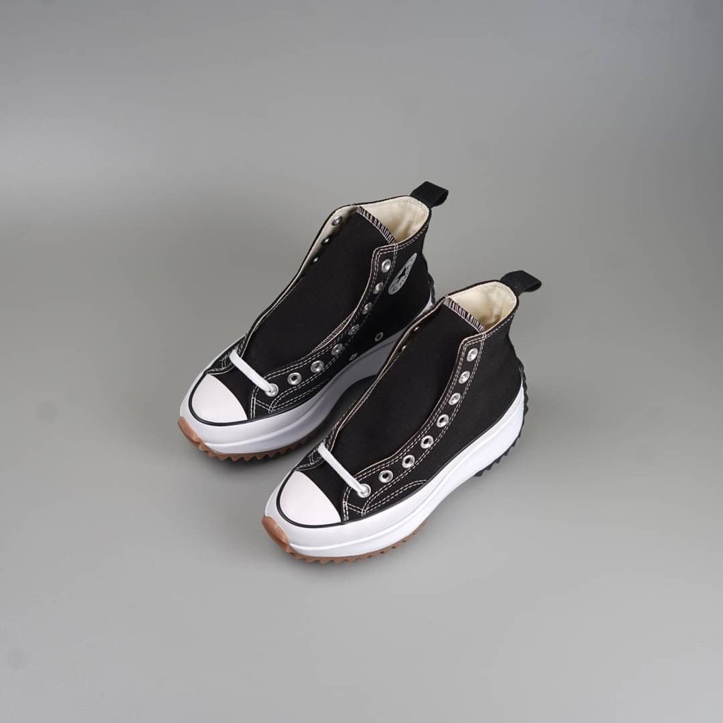 CONVERSE RUN STAR HIKE HIGH BLACK/WHITE GUM ORIGINAL 100%