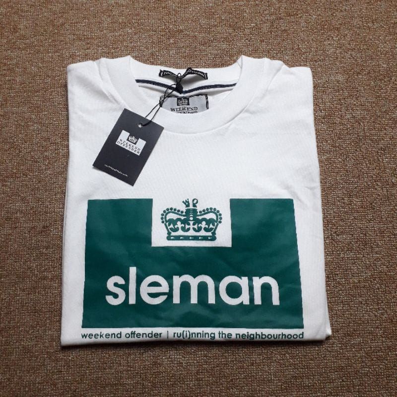 KAOS WEEKEND OFFENDER SLEMAN WHITE FULL TAG LABEL