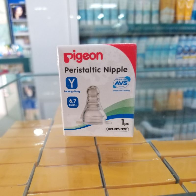 Pigeon Silicone Nipple Y 6,7months 1pcs