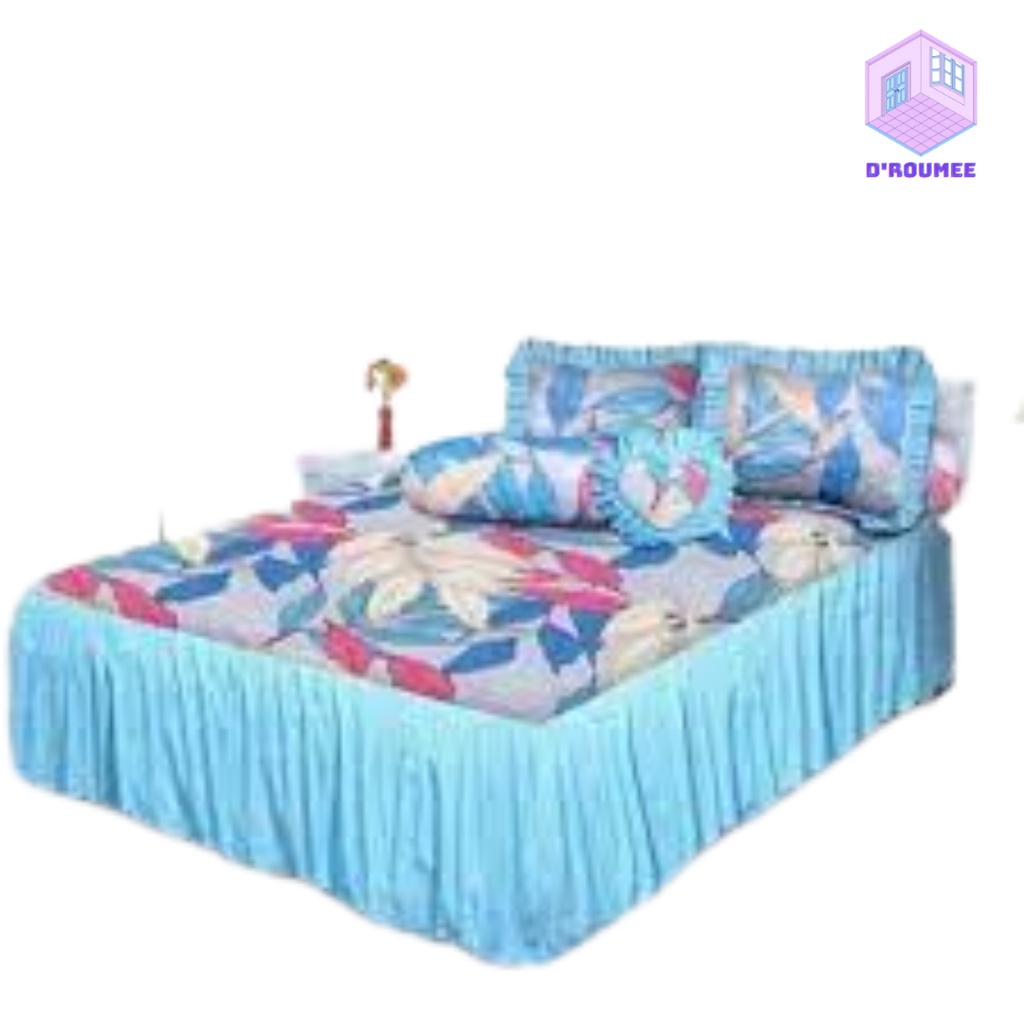 Sprei Rumbai All New My Love Bohemian Ukuran 160x200 Queen & 180x200 King Tinggi 30 Sprey Flower Sep
