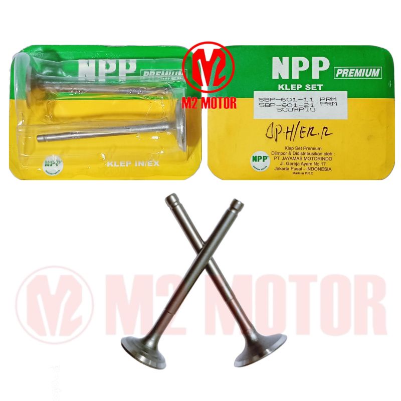 KLEP SET SCORPIO PAYUNG KLEP NPP