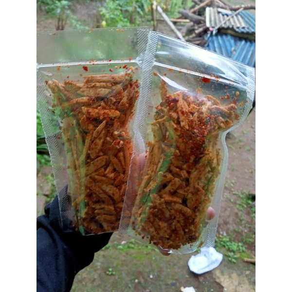

Basreng pedas daun jeruk