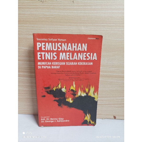 Buku Pemusnahan Etnis Melanesia By Socrates Sofyan Yoman