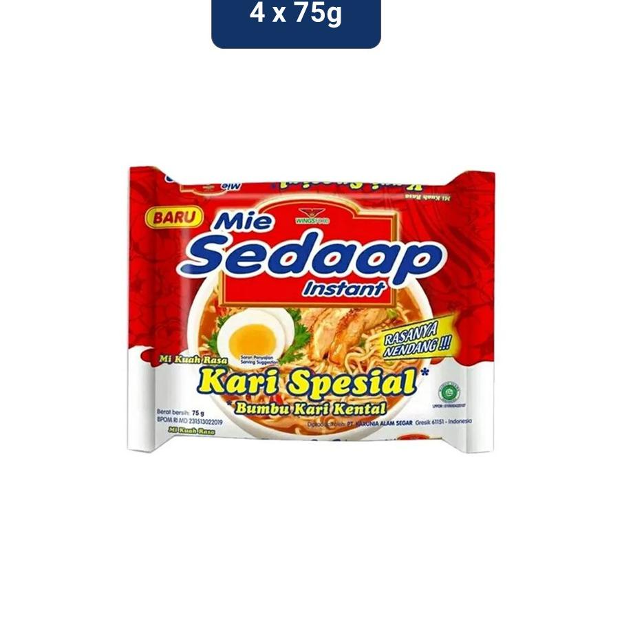 

Awal Bulan Mie Sedaap Mi Instan Kari Spesial 4 x 75 gr