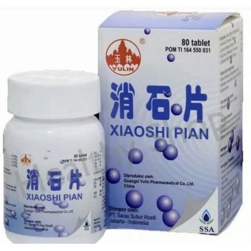 Obat herbal Cina Baru Ginjal Xiao Shi Pian nyeri berkemih