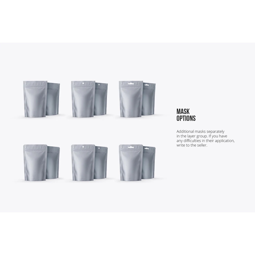 Stand Up Pouch Front And Half Side