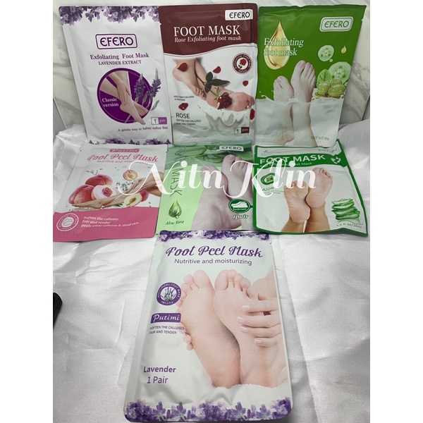 Efero & Putimi Masker Kaki / Masker Tangan